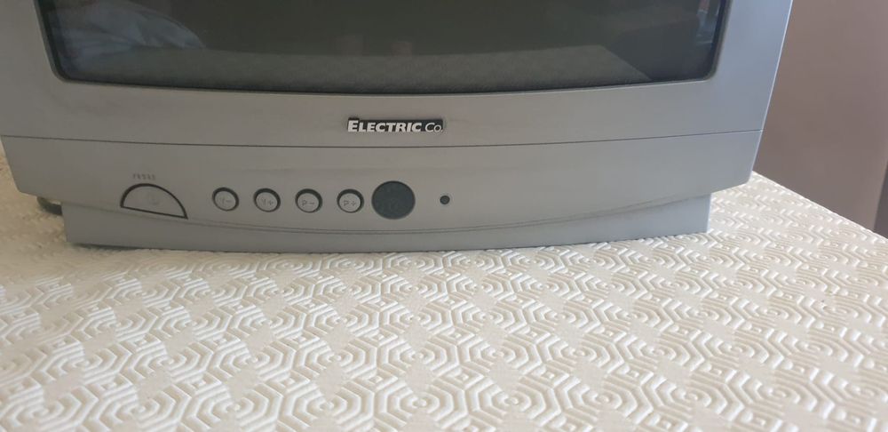 TV Electric CO cinzenta