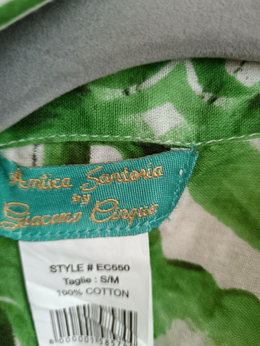 Włoska sukienka. Bawełna. Rozmiar L.