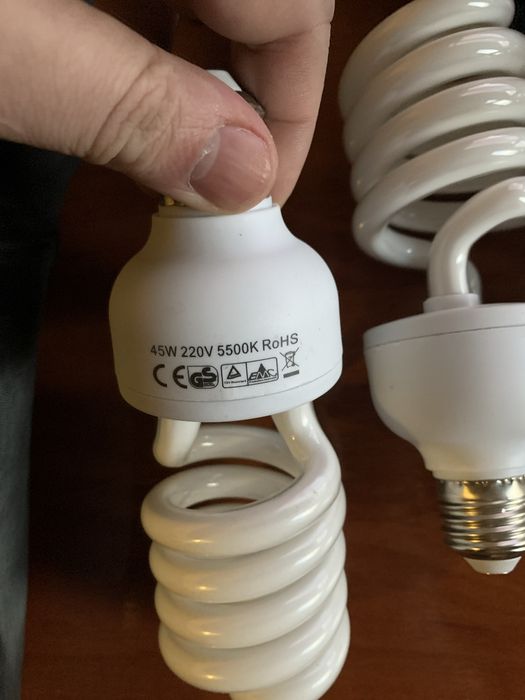 Набор постоянного света + лампы 4шт (45W)софтбокс 50*70см