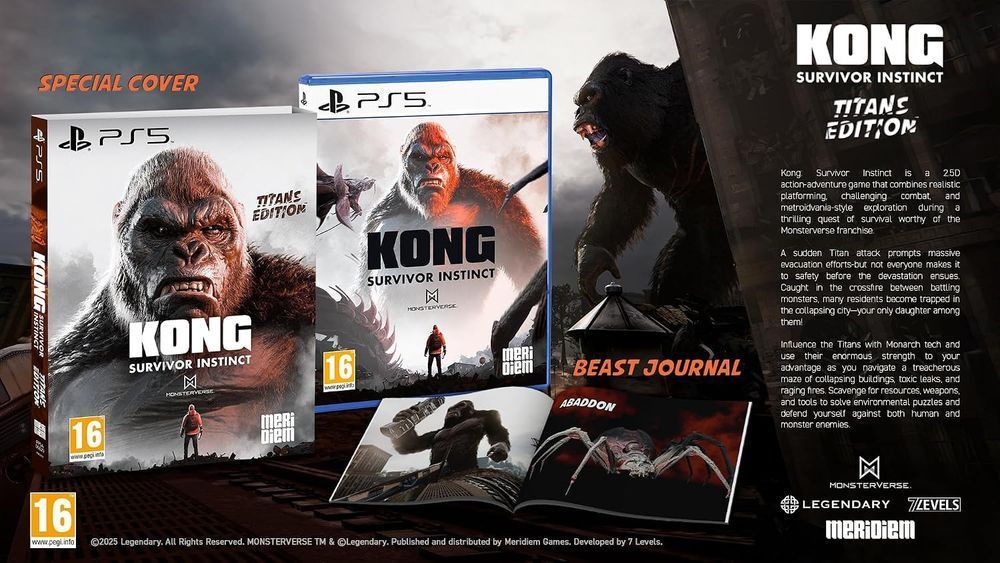Kong Survivor Instinct Titans Edition - Gra PS5 / Nowa w folii