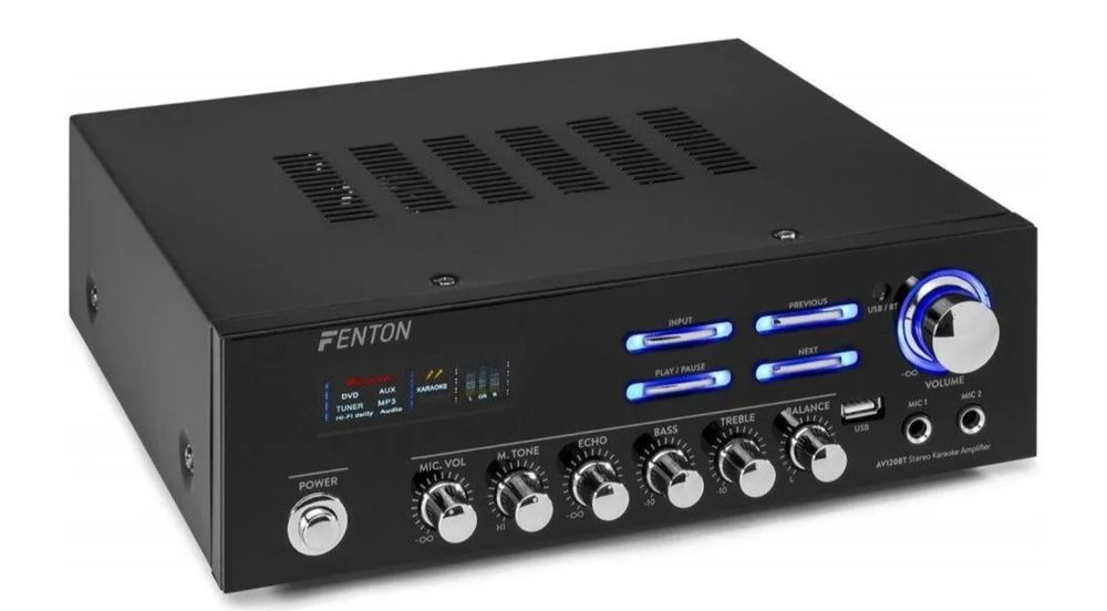Wzmacniacz fenton 120W  usb bluetooth