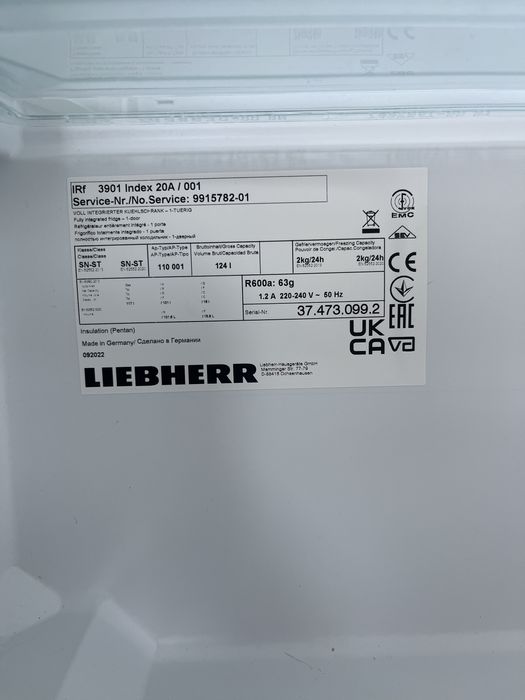 Lodówka Liebherr