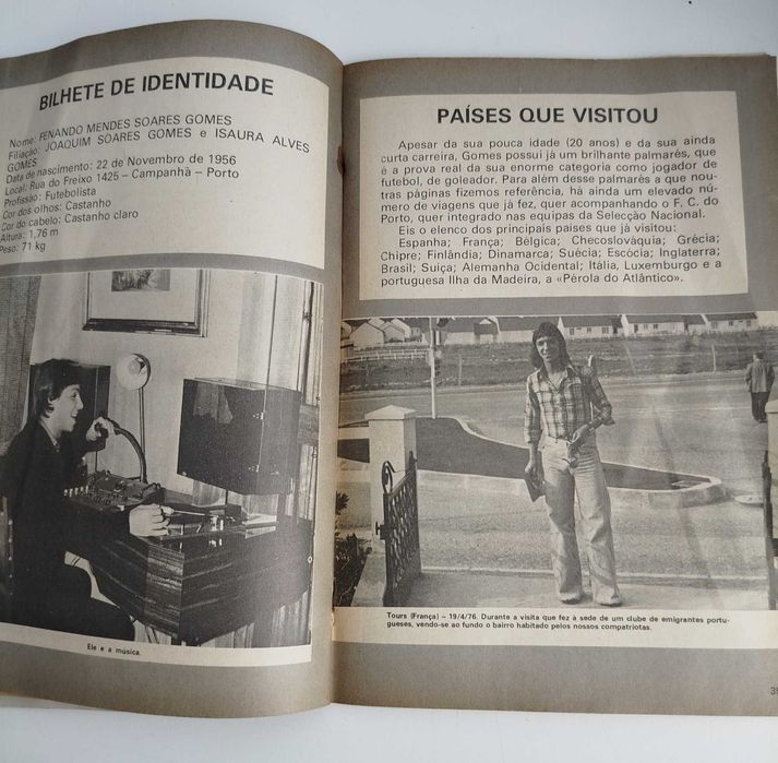 Antiga Revista Desportiva "Golo"