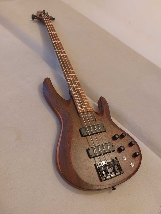 ESP LTD Deluxe B-1004 NS - gitara basowa - stan idealny - Nordstrand, Gotoh - WYMIANA