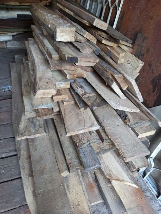 Доски микс, сосна береста акация