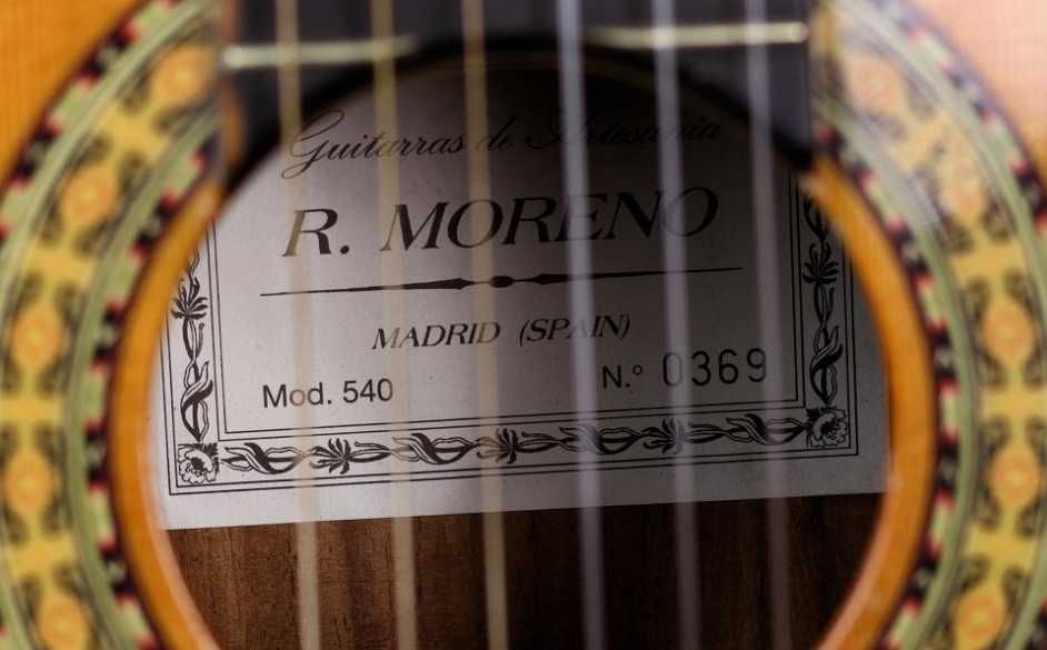 Gitara klasyczna R.Moreno Hiszpania 540 Cedr