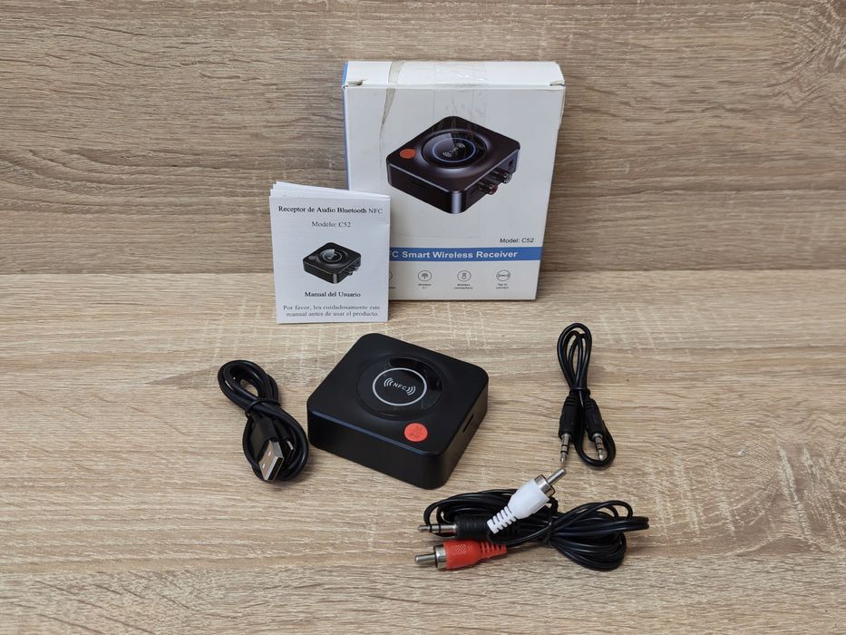 Adapter bluetooth nfc c52 bezprzewodowy odbiornik usb