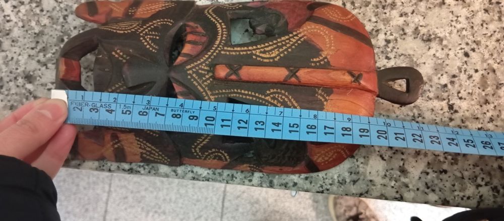 Máscara africana 22 cm