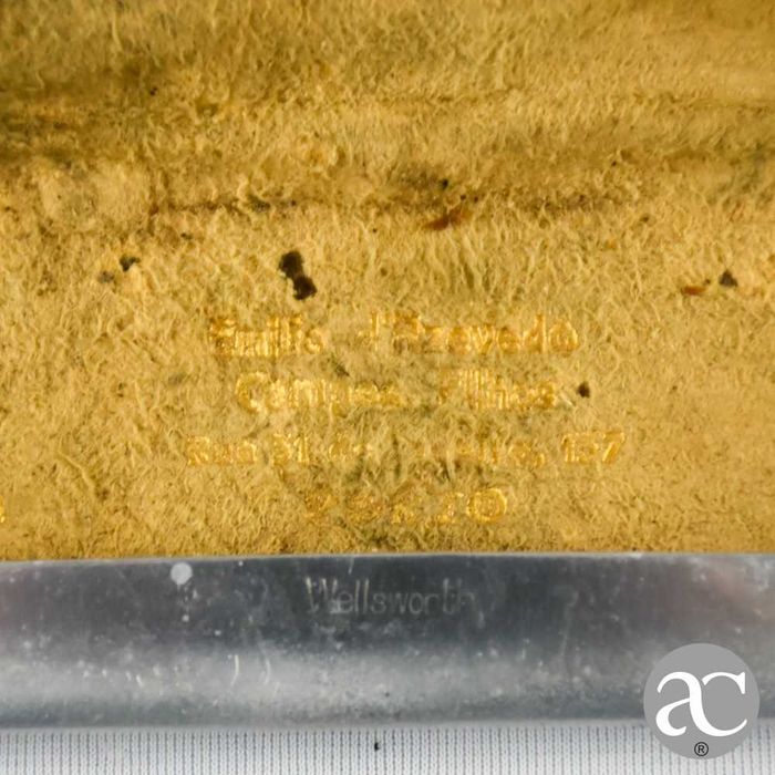 Lunetas pince-nez Wellsworth com estojo em metal, circa 1920, nº 14