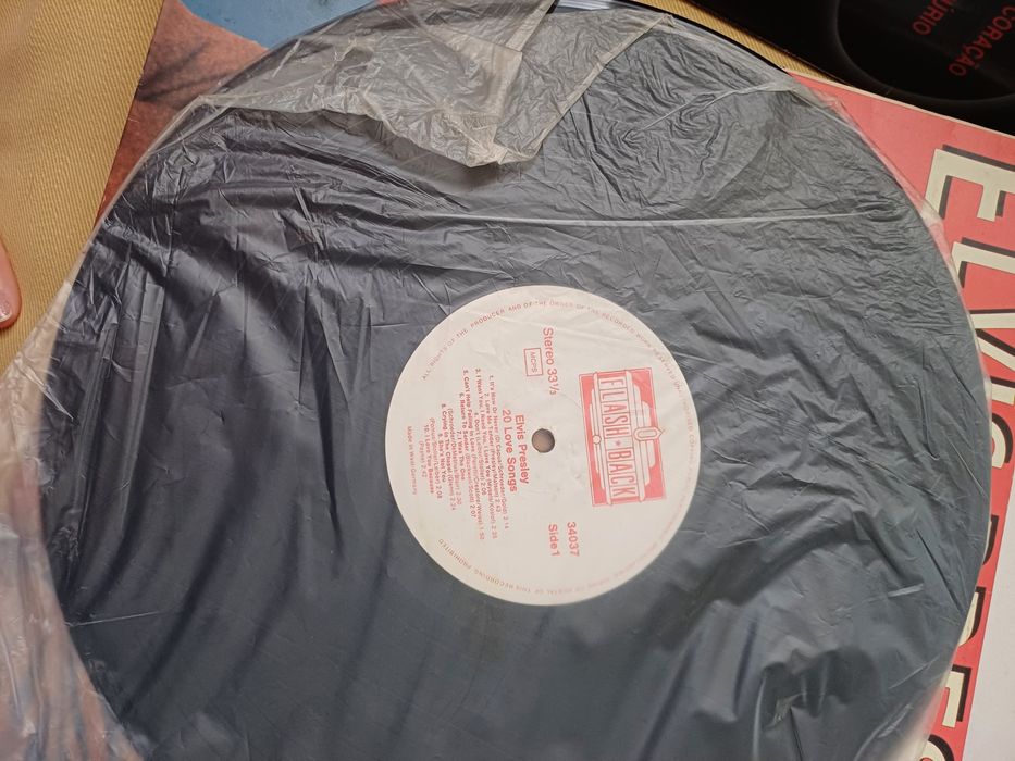 Disco vinil Elvis Presley 20 love songs