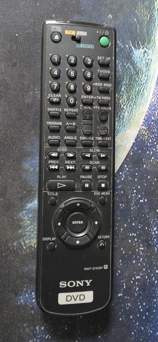 Pilot sony rmt-d109p