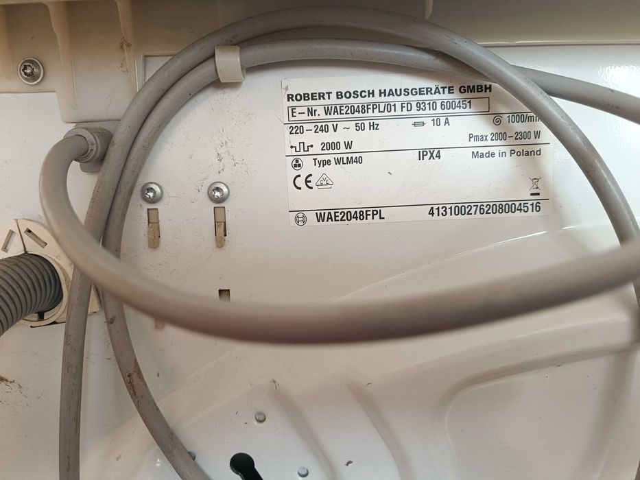 Pralka Bosh VarioPerfect Seria 4 WAE2048FPL