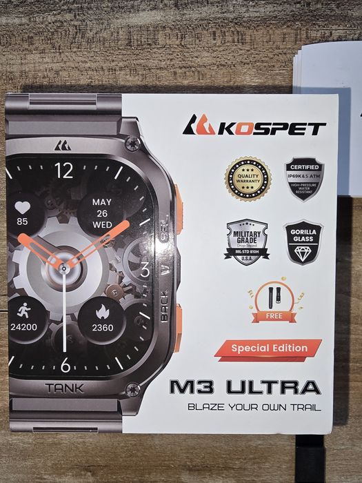 Старт часы kospet m3 ultra