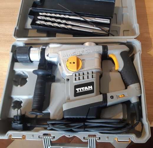 MŁOT młotowiertarka Titan SDS Max