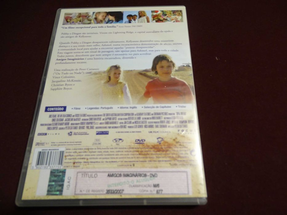 DVD-Amigos imaginários-Peter Cattaneo