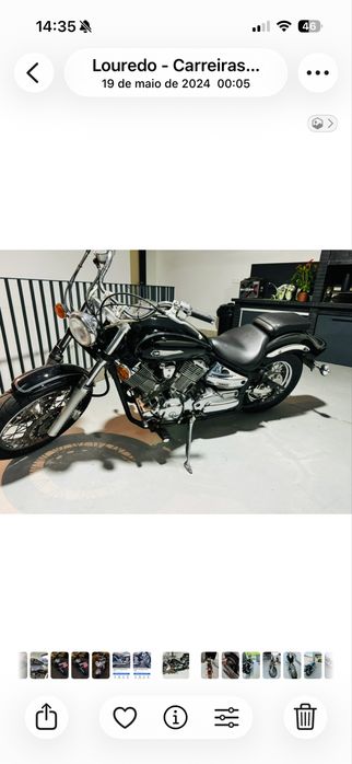 Dragstar 1100 como nova