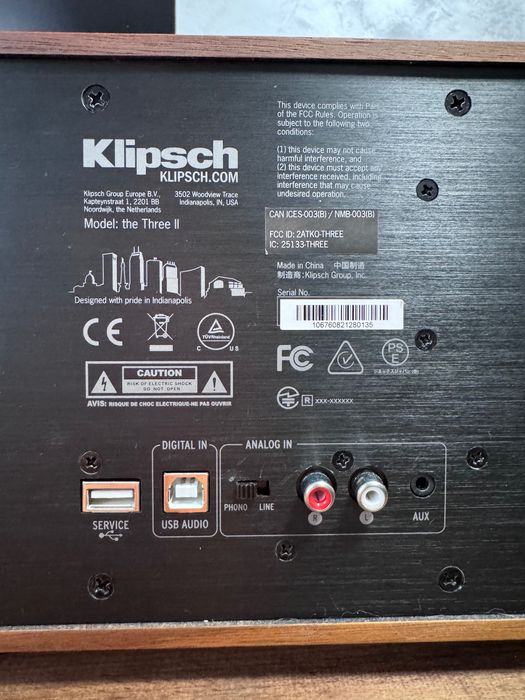 Klipsch the three II szary