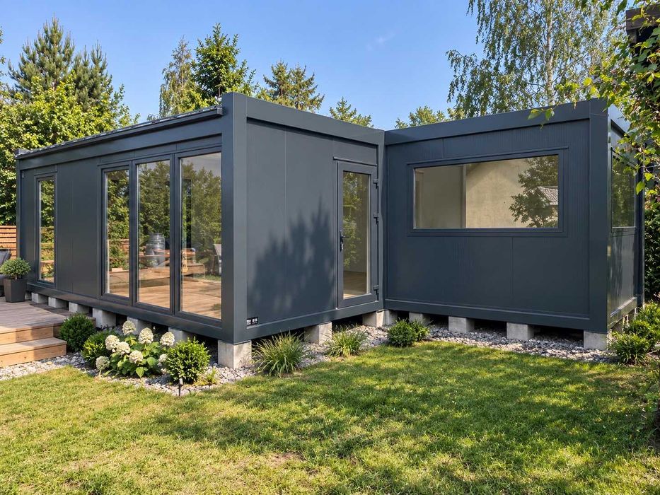 Kontener pawilon Modułowy Domek Letniskowy Biurowy 3x7 Producent