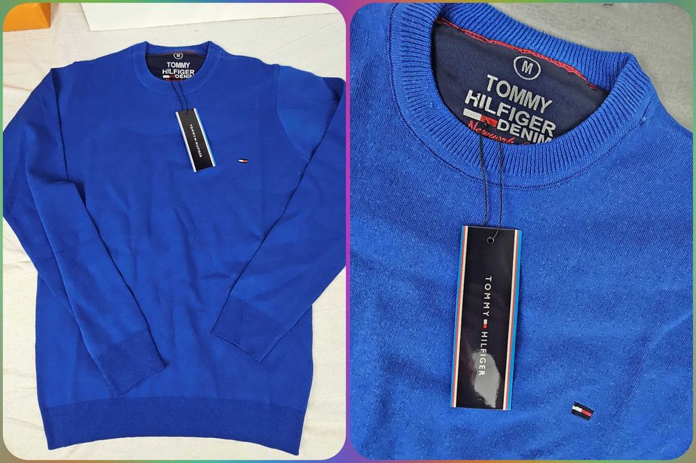 Sweterki męskie Tommy Ralph Lauren nowość bawełna hit
