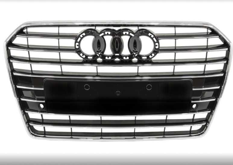 Решітка радіатора на AUDI A6 (C7) 06.2014 - 2018, PAD07129A