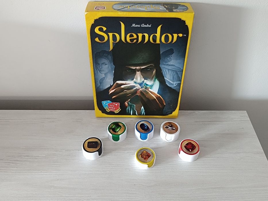 Stojaki na żetony do gry splendor czarne