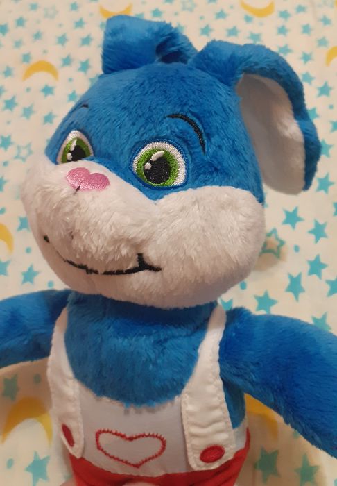 Мягкая игрушка заяц,зайчик Киндер Kinder