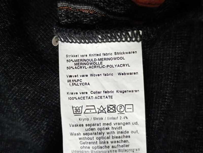 Wełniany sweter kardigan