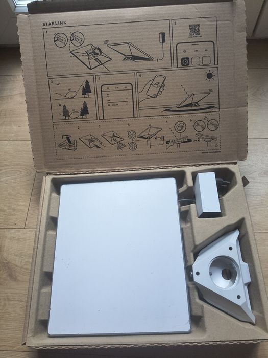 Starlink Mini Kit + Dodatkowy Router Mesh Gen 3