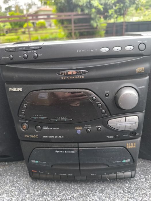 Aparelhagem Philips com 2 colunas