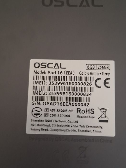 продам планшет OSCAL Pad 16 майже новий