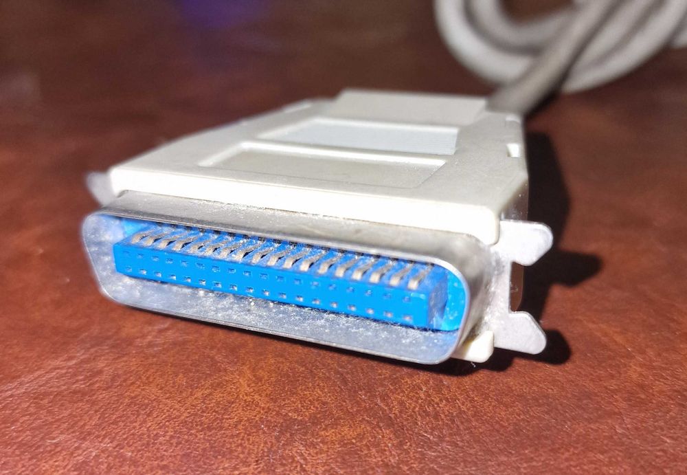 Przewód kabel równoległy Centronics-DB25 (IEEE 1284) drukarkowy 170 cm