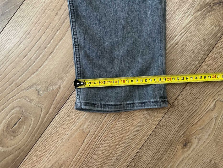 Spodnie męskie dżinsy C&A W36/L30 szare elast 45zł