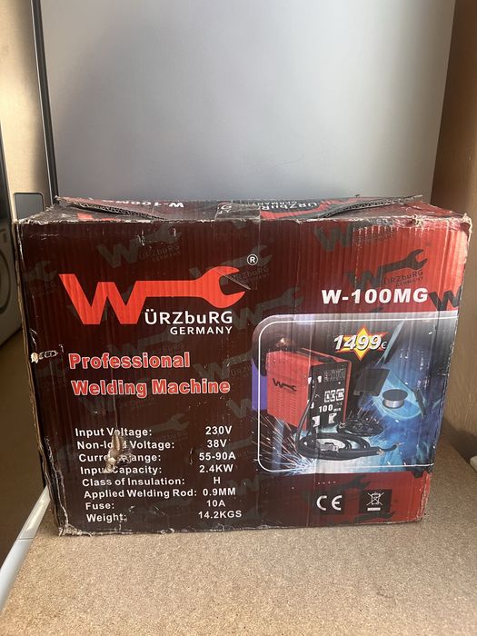 Зварювальний напівавтомат Würzburg Germany W-100MG (MIG)