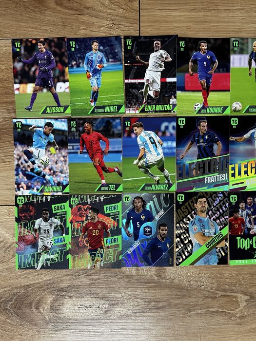 Karty piłkarskie Panini top class 25