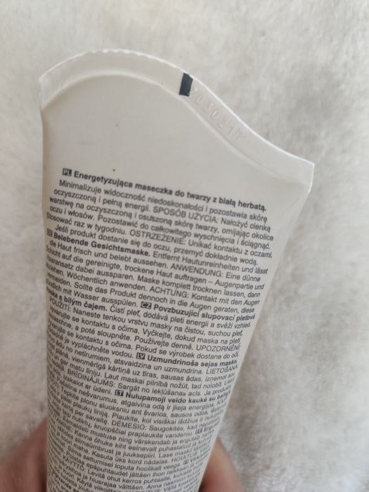 Avon SPA energetyzująca maseczka z białą herbatą