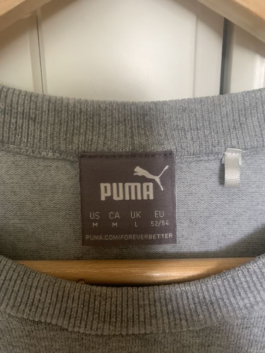 Sweter męski Puma r. M jasnoszary