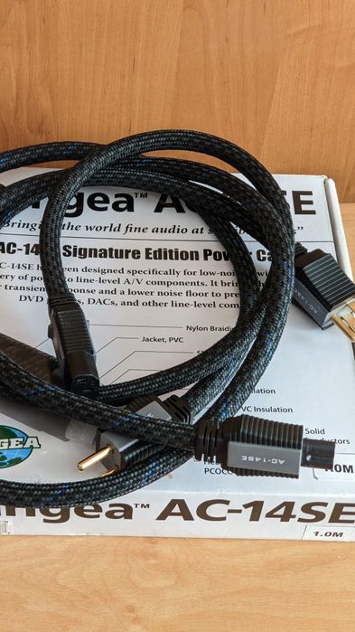 Кабелі живлення Pangea AudioAC-14SE MKII signature edition