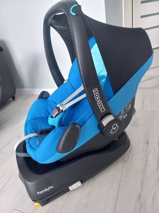 Fotelik samochodowy Maxi cosi pebble 0-13 kg niebieski bezwypadkowy