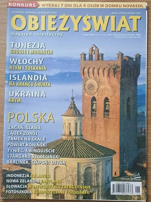 Obieżyświat magazyn turystyczny nr.2/2009