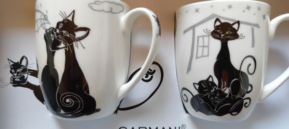 Nowe kubki porcelanowe