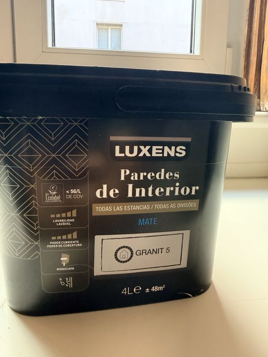 Tinta de interior Luxens Granit 5