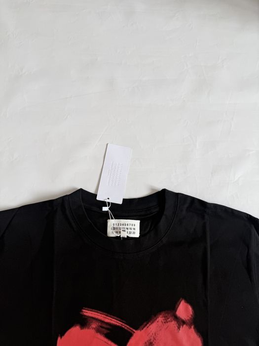 футболка Maison Margiela mm6 black hearts Balenciaga vetements protocol index