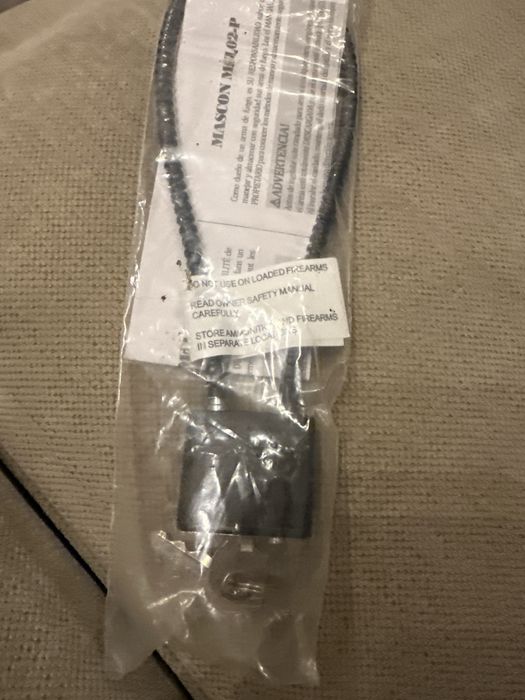 Zabezpieczenie do broni - linka z zamkiem Mascon MGO-2P