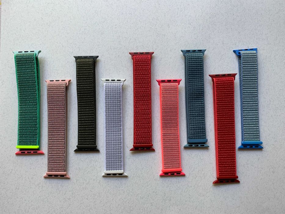 Apple Watch ремешки SPORT LOOP нейлоновый ремешок ВСЕ РАЗМЕРЫ браслет