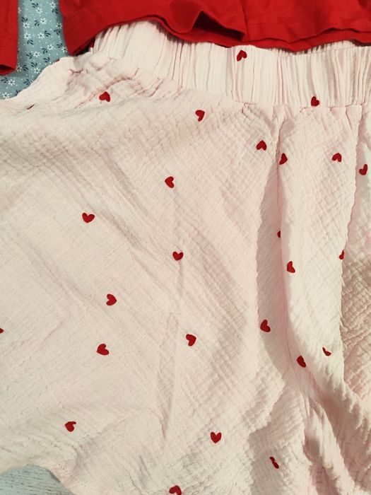 Piżama Roger publishing walentynkowa komplet