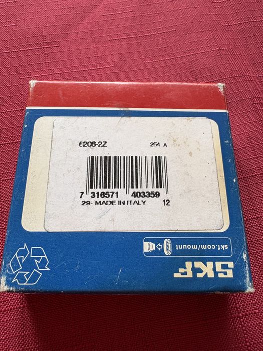 SKF łożysko kulkowe 6206-2Z