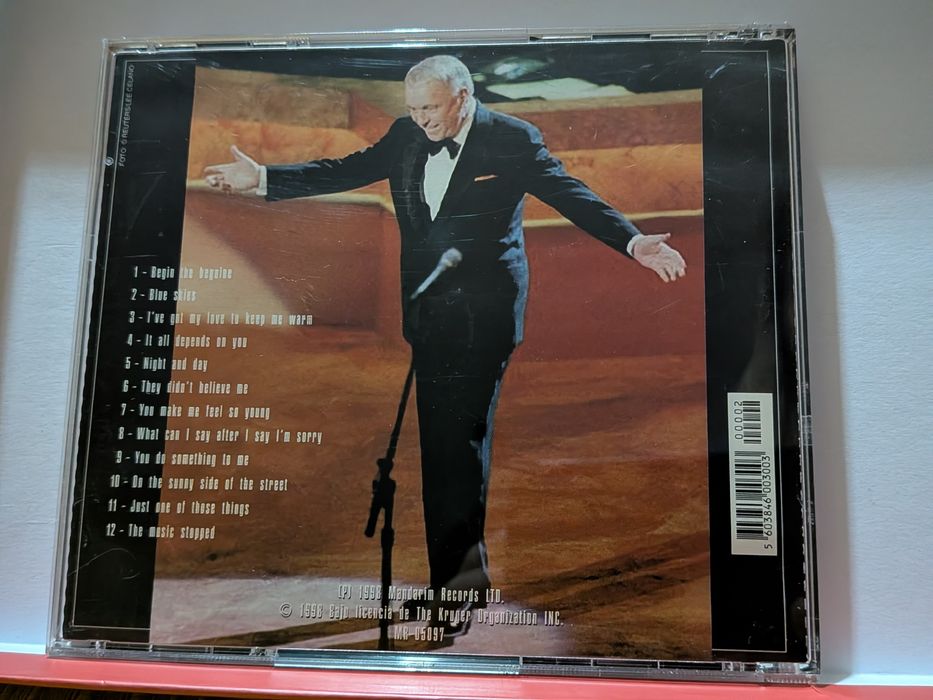 CD Frank Sinatra - gravações históricas