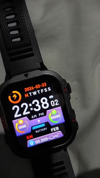 Smart Wach com lanterna