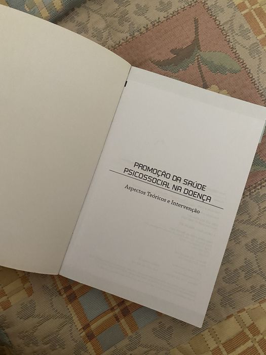 Livro Promoção da saúde psicossocial na doença
