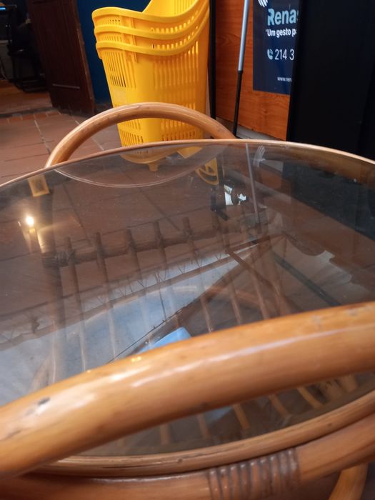 Mesa de centro em verga